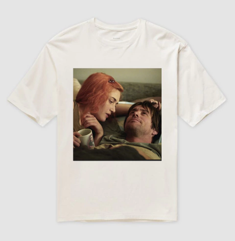 Camiseta Oversized Brilho Eterno de uma Mente sem Lembranças - loja online