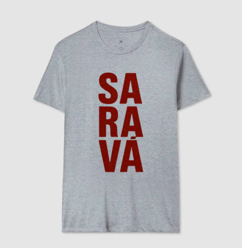 Camiseta Tradicional Saravá - Lacraste – Moda criativa com propósito: camisetas, moletons e mais