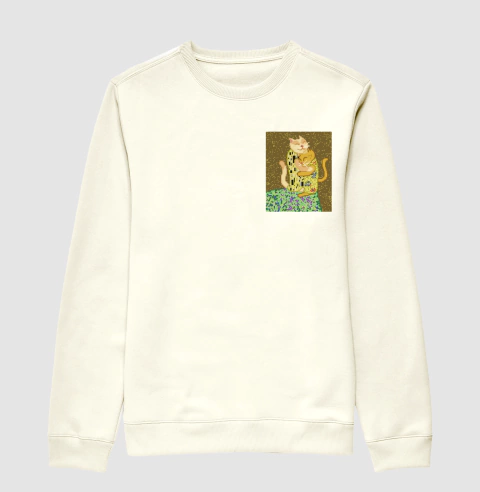 Moletom Suéter Slim Abraço Minimal - comprar online