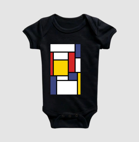 Body Infantil Mondrian - comprar online
