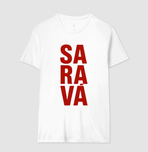 Camiseta Tradicional Saravá - comprar online