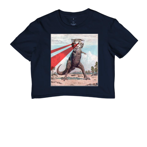 Cropped DinoCat Colagem - Lacraste – Moda criativa com propósito: camisetas, moletons e mais
