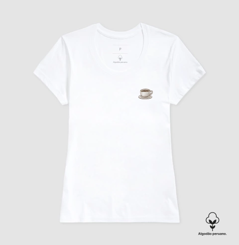 Camiseta Premium - Café na internet