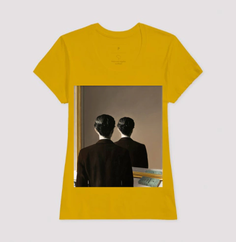 Camiseta Tradicional Rene-Magritte - comprar online