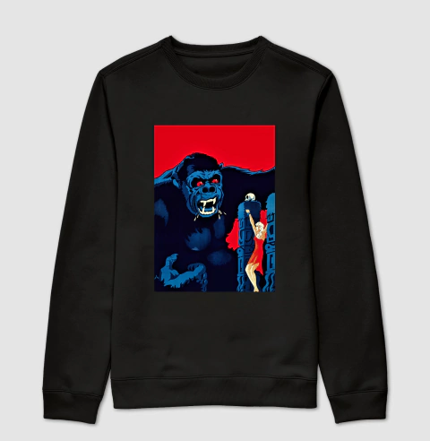 Moletom Suéter Slim King Kong Classico - comprar online