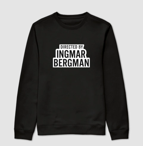 Moletom Suéter Slim Directed By Ingmar Bergman - comprar online
