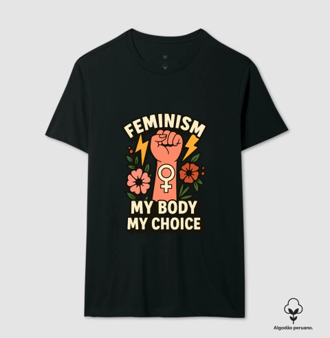 Camiseta Premium My Body My Choice - loja online