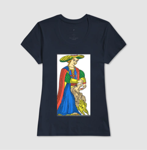 Camiseta Tradicional A Força Tarot - Lacraste – Moda criativa com propósito: camisetas, moletons e mais
