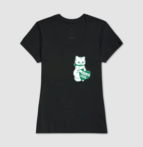 Camiseta Tradicional Aborto Legal na internet