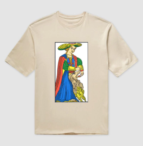 Camiseta Oversized - A Força Tarot - Lacraste – Moda criativa com propósito: camisetas, moletons e mais