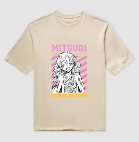 Camiseta Oversized Demon Slayer - Mitsuri - Lacraste – Moda criativa com propósito: camisetas, moletons e mais