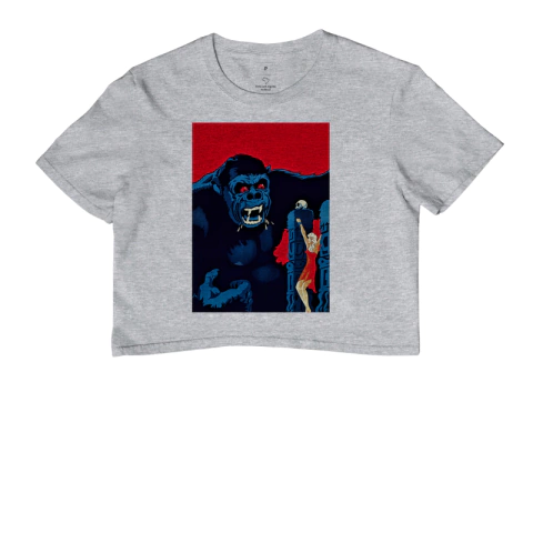 Cropped King Kong Classico - Lacraste – Moda criativa com propósito: camisetas, moletons e mais