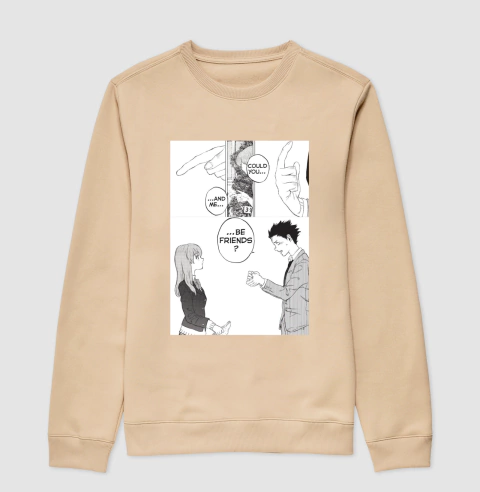Moletom Suéter Slim Be friends - loja online