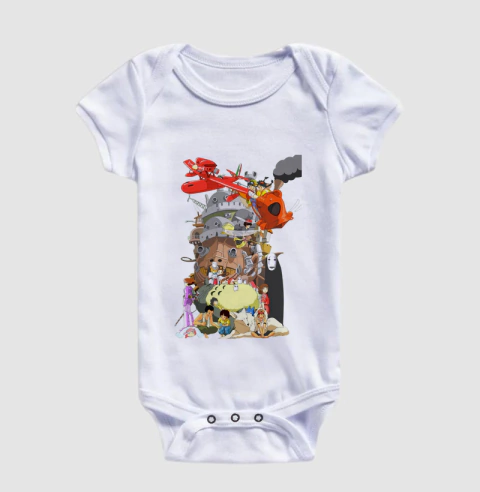 Body Infantil Ghibli na internet