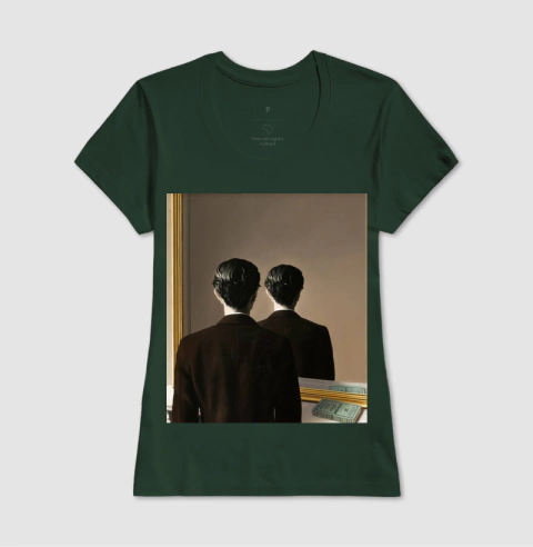 Camiseta Tradicional Rene-Magritte