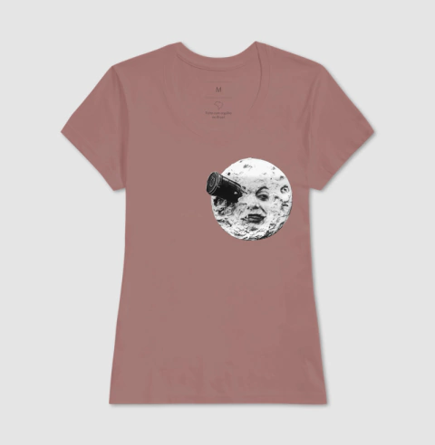 Imagem do Camiseta Tradicional Viagem à Lua