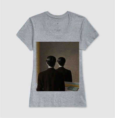 Camiseta Tradicional Rene-Magritte - comprar online