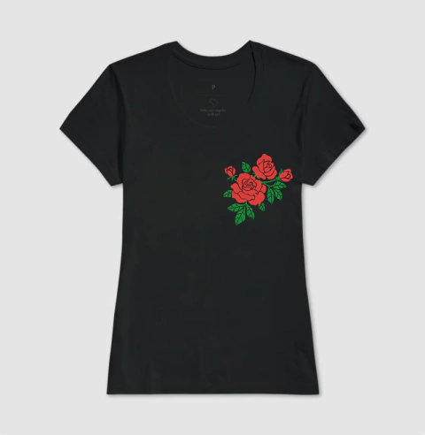 Camiseta Tradicional Flores - Lacraste – Moda criativa com propósito: camisetas, moletons e mais