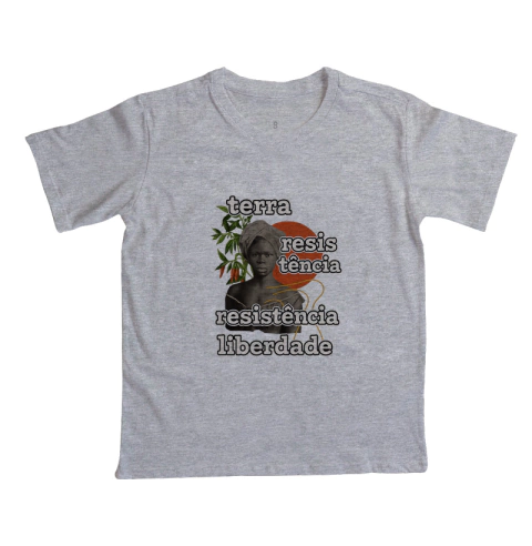 Camiseta Infantil Terra Resistência