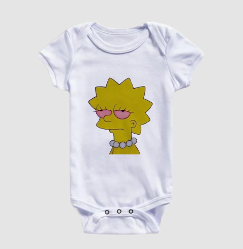 Body Infantil Lisa na internet