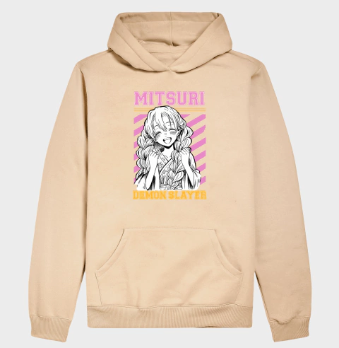 Moletom Hoodie Slim Demon Slayer - Mitsuri - loja online