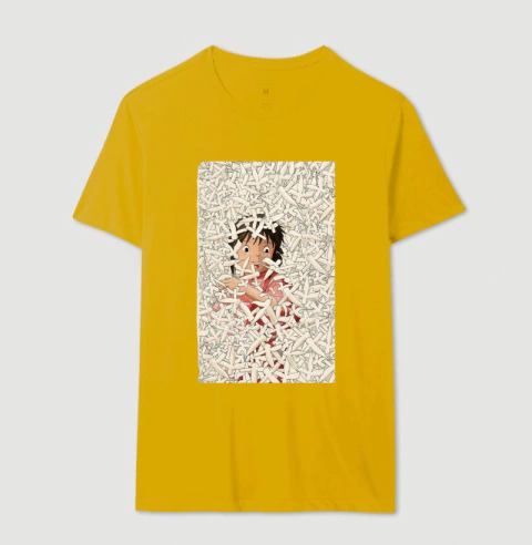 Camiseta Tradicional Chihiro na internet
