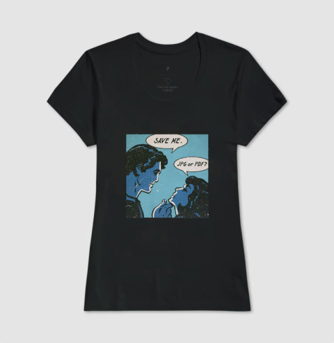 Camiseta Tradicional Jpg or Pdf? - Lacraste – Moda criativa com propósito: camisetas, moletons e mais