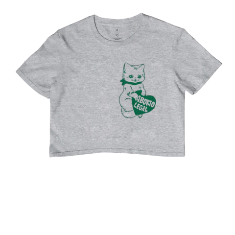 Cropped Aborto Legal - Lacraste – Moda criativa com propósito: camisetas, moletons e mais