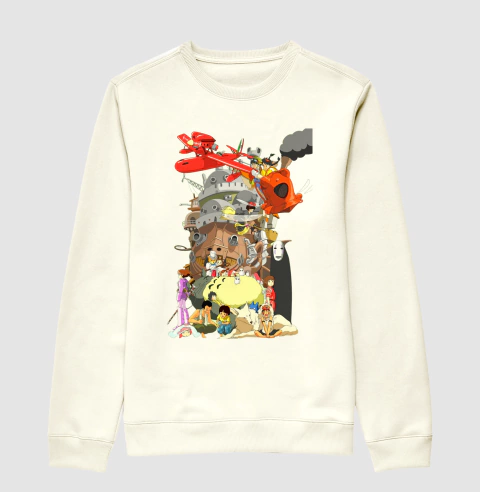 Moletom Suéter Slim Ghibli - comprar online