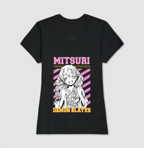 Camiseta Tradicional Demon Slayer - Mitsuri - Lacraste – Moda criativa com propósito: camisetas, moletons e mais