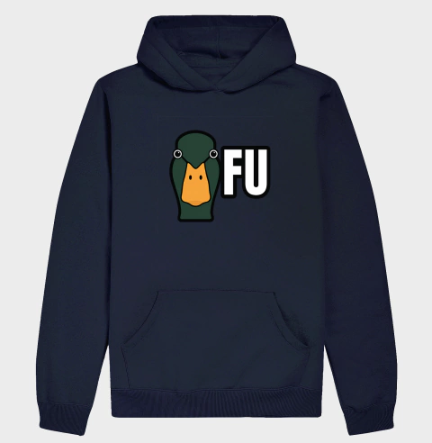 Moletom Hoodie Slim Pato Fu - Lacraste – Moda criativa com propósito: camisetas, moletons e mais
