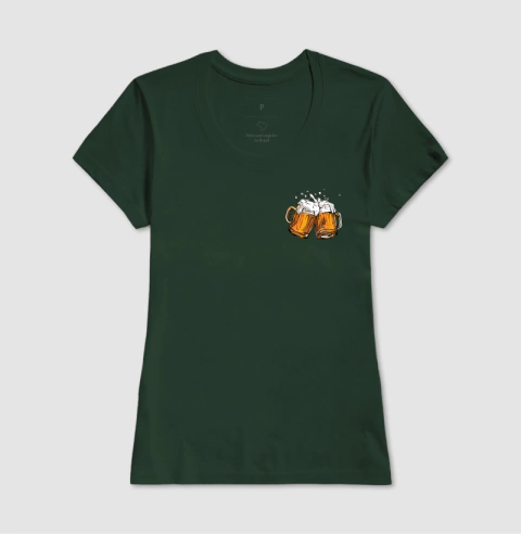 Camiseta Tradicional Brinde - Lacraste – Moda criativa com propósito: camisetas, moletons e mais