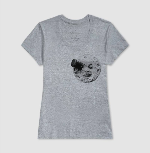 Camiseta Tradicional Viagem à Lua - comprar online