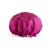 Touca de Cetim Dupla Face azul marinho e pink com Ajuste | Proteção Antifrizz e Conforto