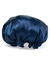 TOUCA DE CETIM DUPLA FACE AZUL MARINHO E ROSE - comprar online