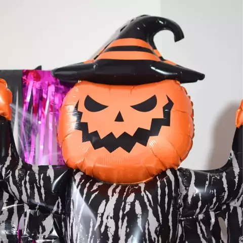 GLOBO HALLOWEEN 4D "CALABAZA BRUJA"