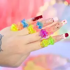 Set de Anillitos Plásticos x 10