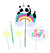 Cake Topper Panda