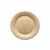 plato kraft marron