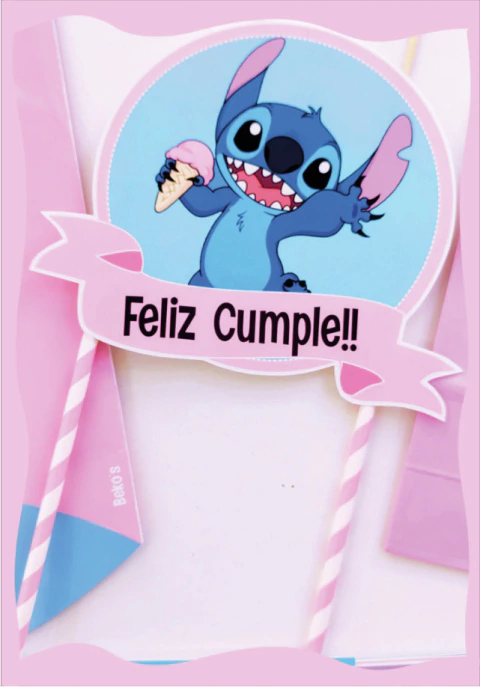 adorno torta stitch