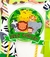 topper torta animales selva