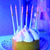 Velas Degrade Golden x 6