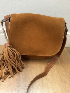 Bolsa couro camurça - comprar online