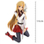 Figure Asuna Sword Art Online Alicization Banpresto Lacrado