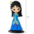 Figure Mulan Disney Q Posket Bandai Banpresto Lacrado