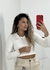 Cropped Sami Manga Longa - comprar online