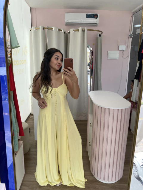 MACACÃO AILA - AMARELO