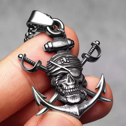 colar de caveira