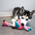 Pelúcia Kong Knots Twists para cães - Modelos Sortidos Flamingo e Girafa na internet