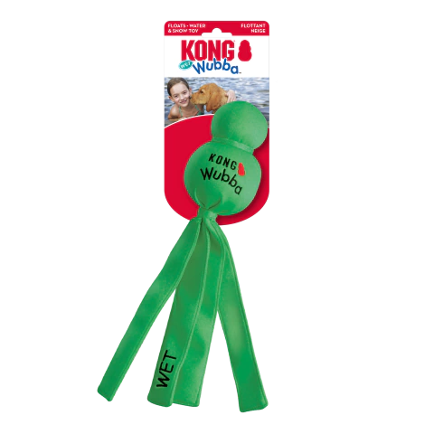 Brinquedo Kong Wet Wubba para cachorros - Cores Sortidas